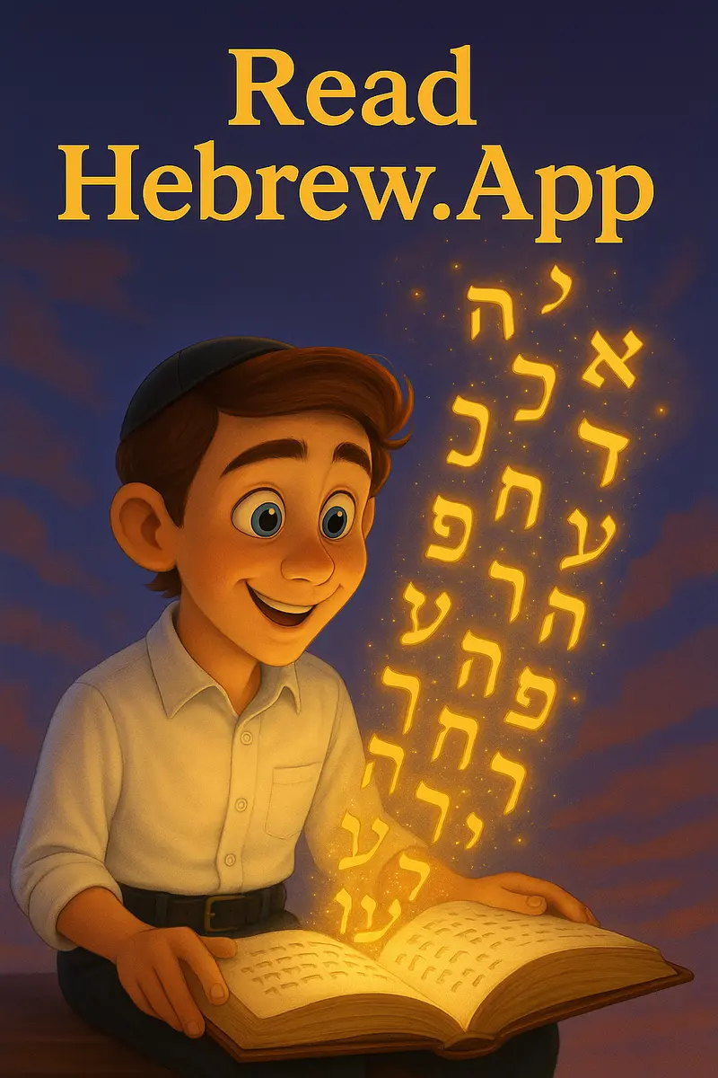 Read Hebrew.App - Apprenez à lire les Écritures en hébreu